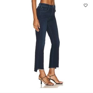 MOTHER Dark Blue Ankle Jeans